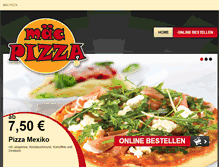 Tablet Screenshot of macpizza.de